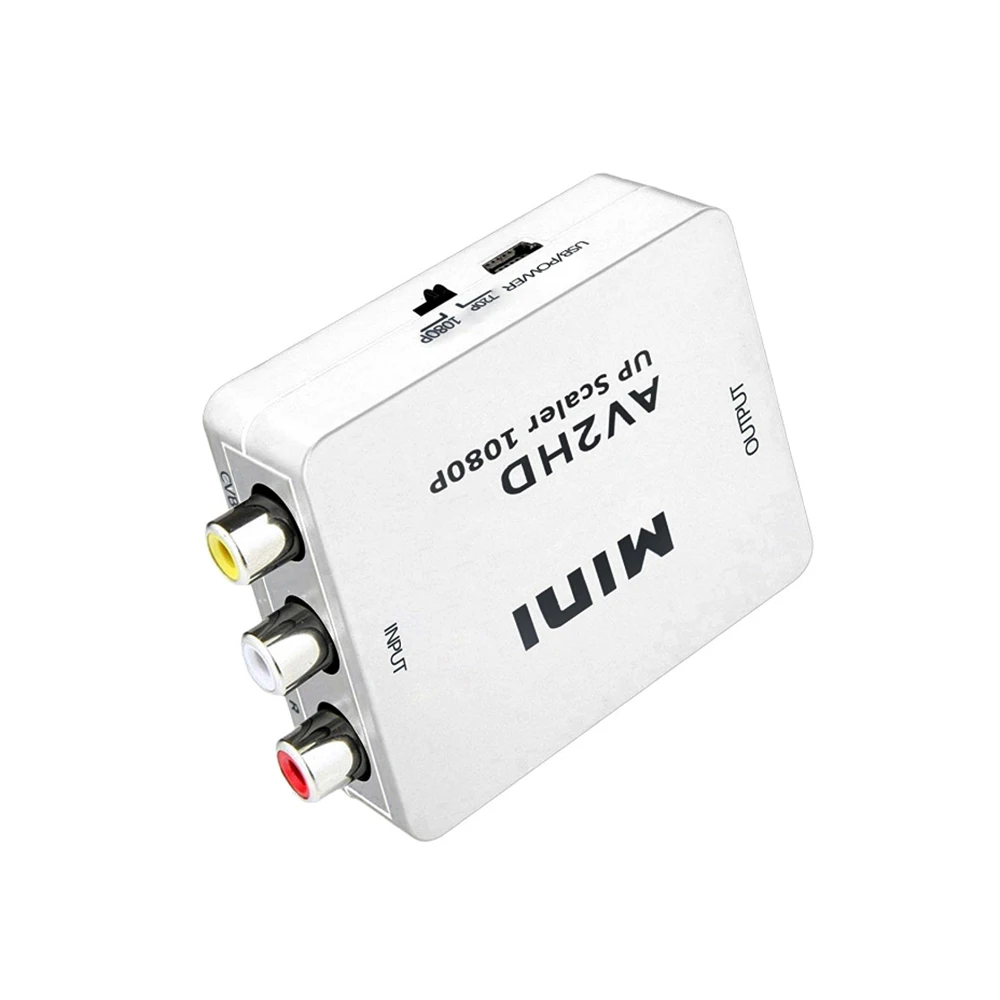 AV/RCA CVBS HDMI ȣȯ 1080P   AV2HDMI-compatible   ڽ HDTV   ڽ DVD