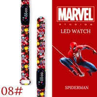 Nouveau Spiderman enfant montres hommes Sport Bracelet étanche enfants montre numérique garçons horloge LED relogio montre 5