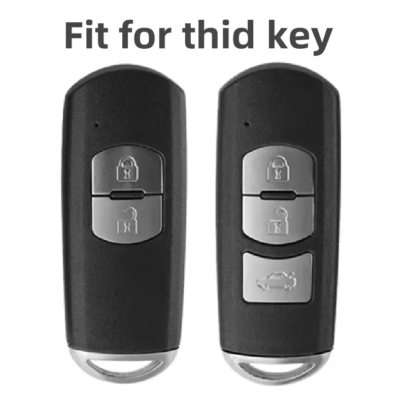 2 3 Buttons Silicone Car Key Cover Case, For Mazda 2 3 6 Axela Atenza CX-5 CX5 CX-3 CX-7 CX8 CX-9, Fob Accessories, key case key case cover car key shell car key chain