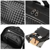 Brand Designer Backpack Men High Quality Pu Leather Bag For Teenager School Shoulder Daypacks Mochila Male Black 4