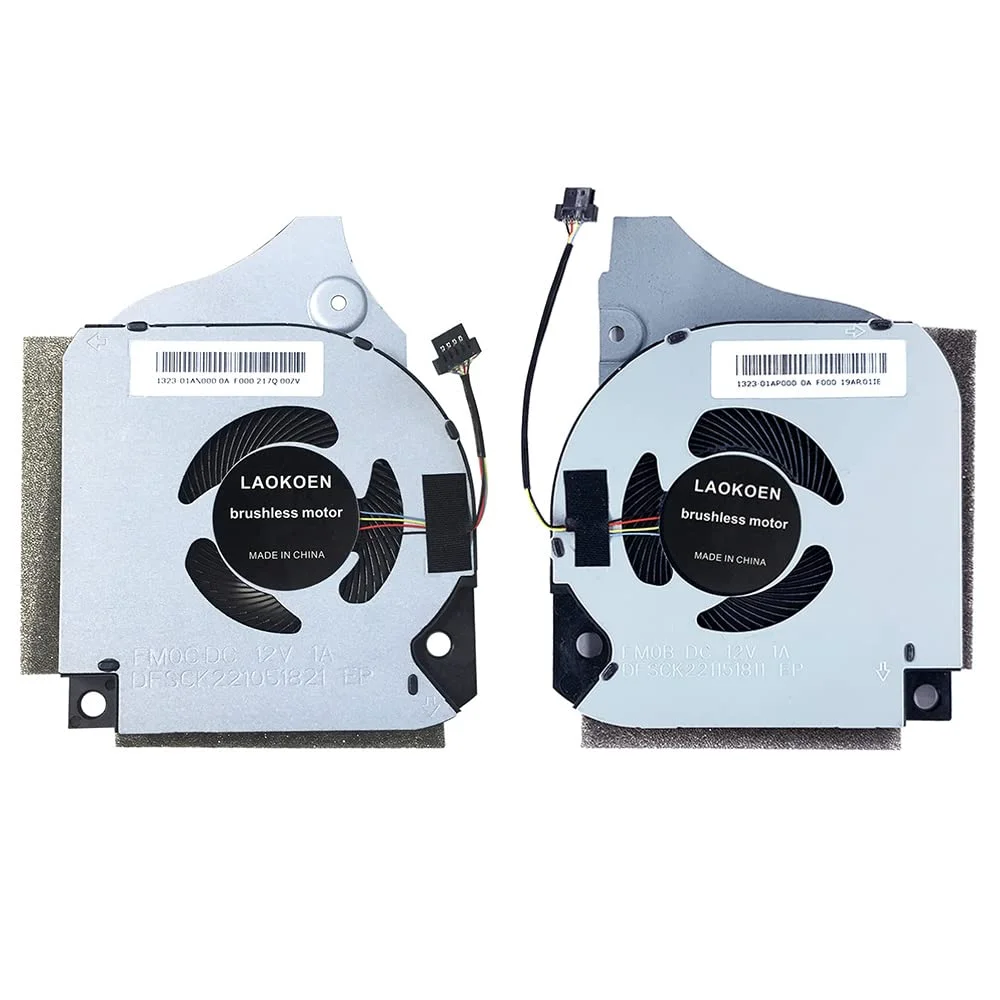 Ventola Di Raffreddamento Per Dell G7-7590 G7-7790 G5 5590 G7 7590 7790 P82F Ventola Per Laptop Dc 12V 1A Fm0C Dfsck221051821 (4-Pin 4-Wire)