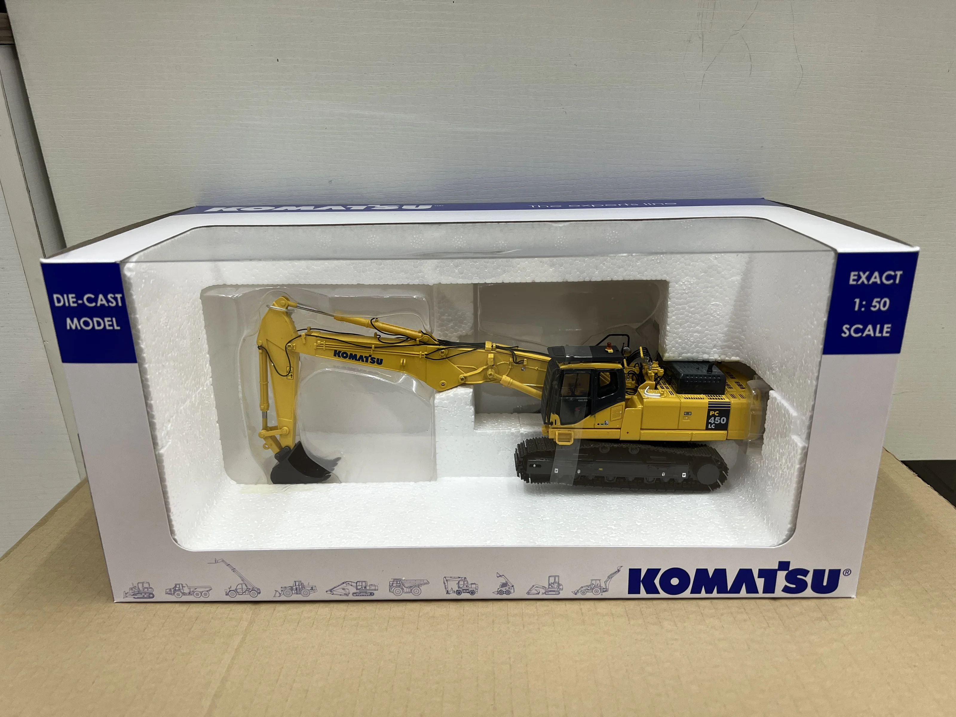 ✨コレクター必見！KOMATSU 1/50 スケール ダイキャストモデル✨
