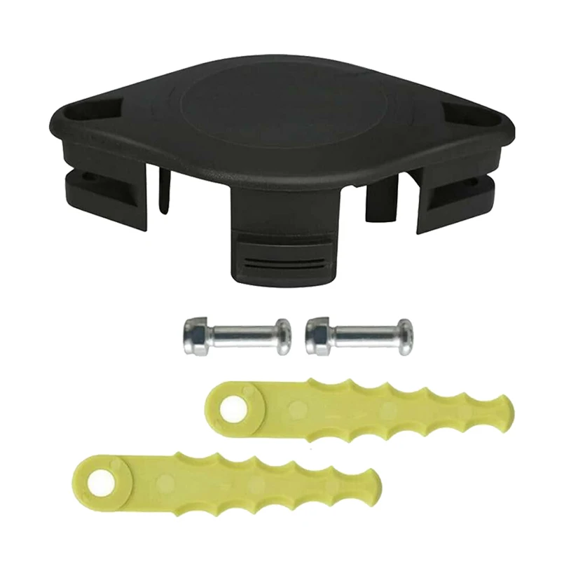 

1 Set Dual Bladed Trimmer Head Fit For Ryobi ACFHRL2 18V 24V 40V Hybrid RY40210A New