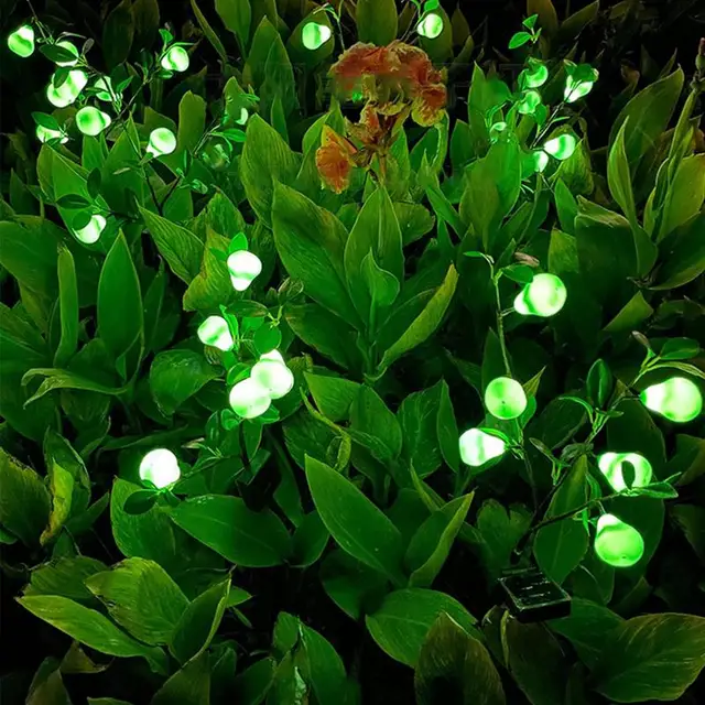 Napenergia Kerti Lámpák Kültéri Vízálló Gyeplámpák Táj Világító Terasz Villa Udvari Dekoráció - Image 3