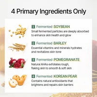Mixsoon bean essence exfoliating moisturizing hydrating Korean skin care glass muscle hyaluronic acid essence deep hydrating 4