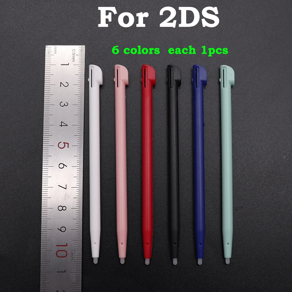 10PCS Mobile Touch Pen Touchscreen Pencil for 2DS Slots Hard Plastic Stylus pen for Nintendo 2DS Console