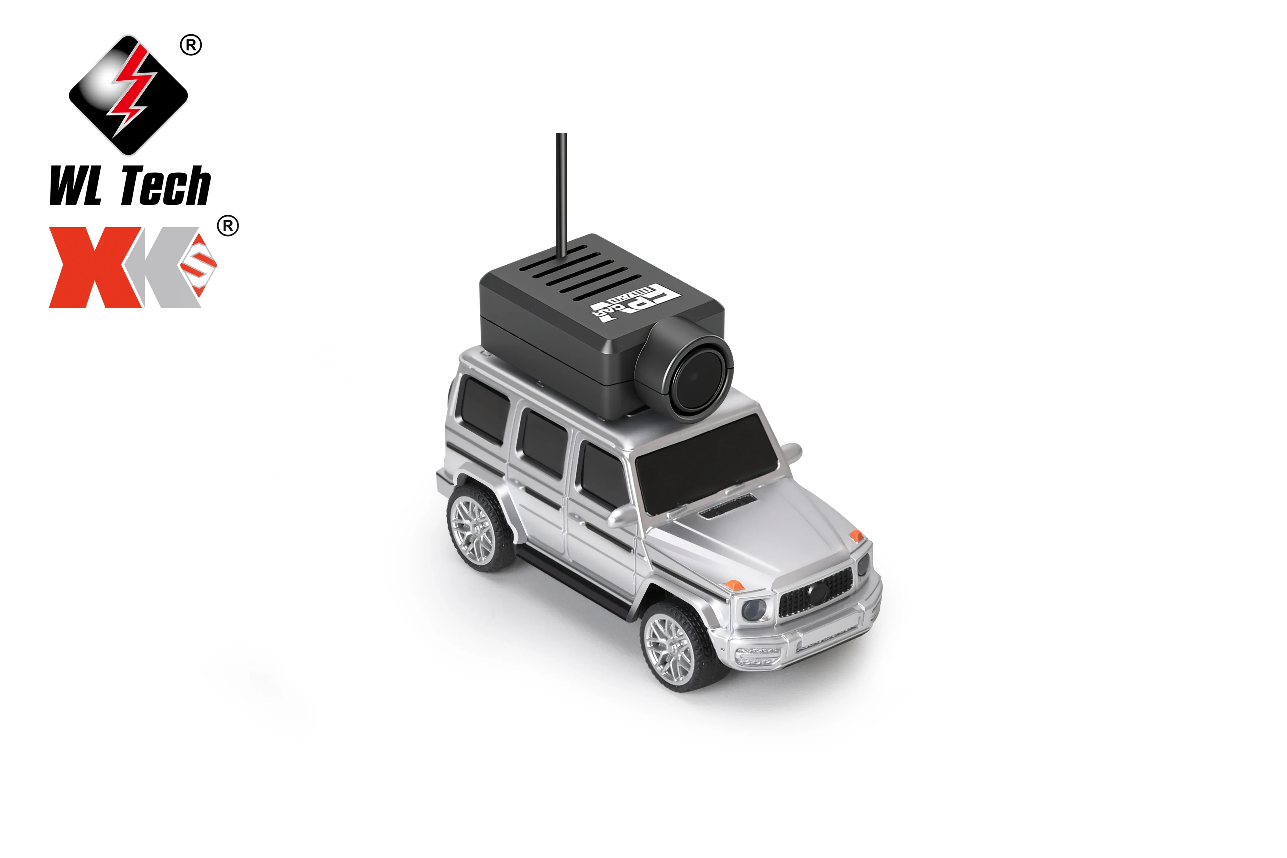 WLtoys 6405 1/64 풀사이즈 미니 RC카 FPV HD 카메라 2.4G 자이로스코프 탑재, 원격 조종 자동차, 데스크탑 장난감 선물