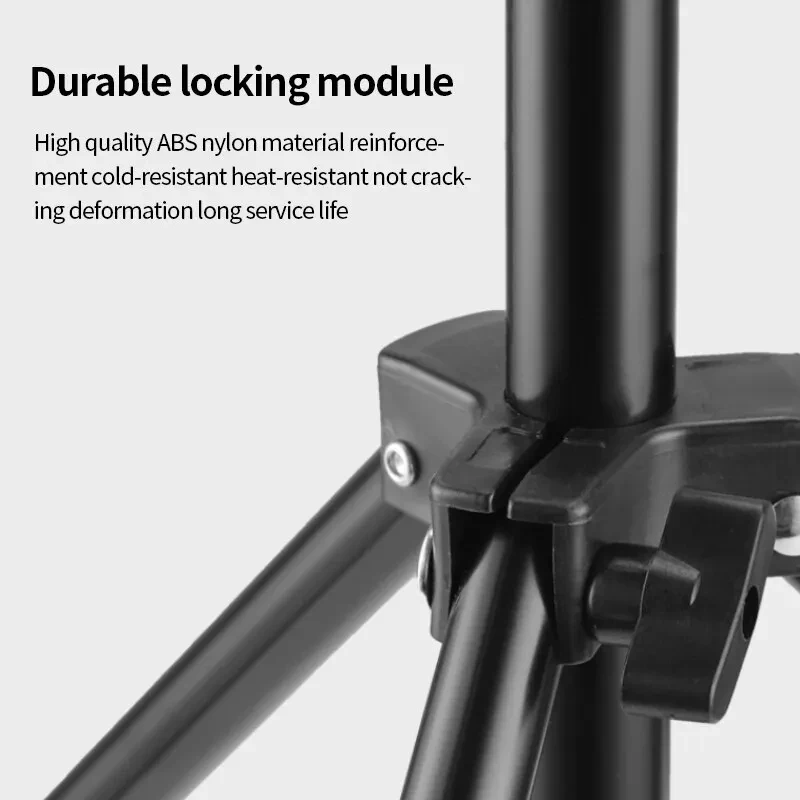 Live broadcast tripod landing type camera anchor selfie light frame metal thermometer holder