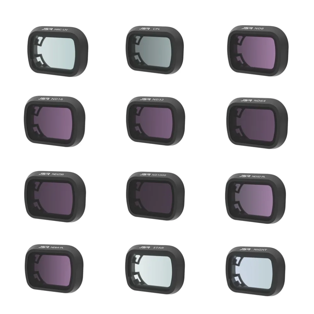 Drone Filtros Conjunto para Dji Mini Pro Proteção uv Lens Polarização Cpl Redução de Luz Nd8 Acessórios