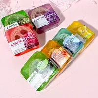 Savon à l'huile de citron et de luffa, 100g, naturel, biologique, fait à la main, nettoyage du visage, blanchiment de l'acné, huile essentielle 3