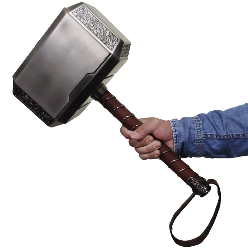 

Thor Thunder Mjolnir Hammer Металлическая Статуя Мстителей экшн-фигурка настольная Коллекционная аниме модель игрушки Фигурки подарок новинка
