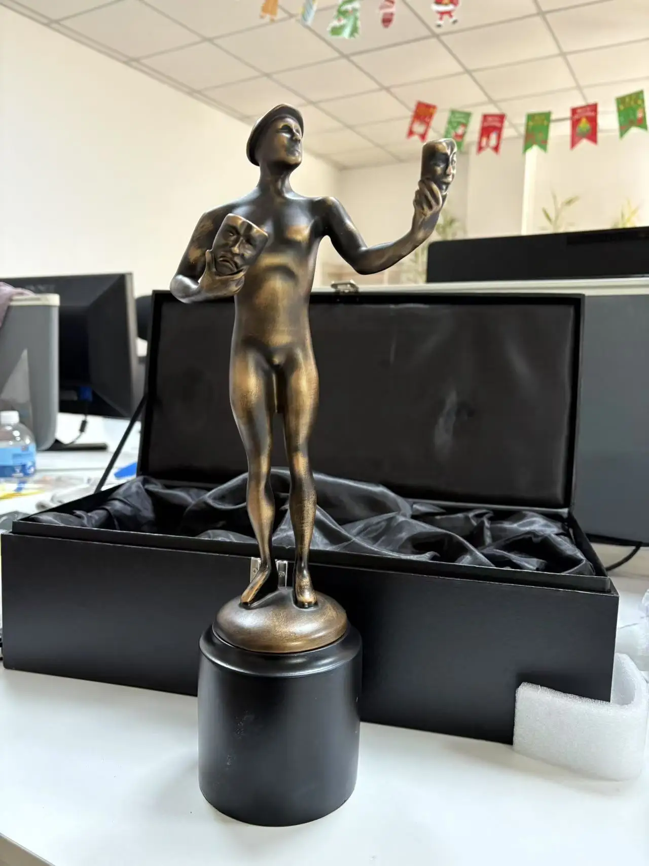 Metal Brass Screen Actors Guild Award, Trophy Factory Directly Sales SAG trophy awards 3