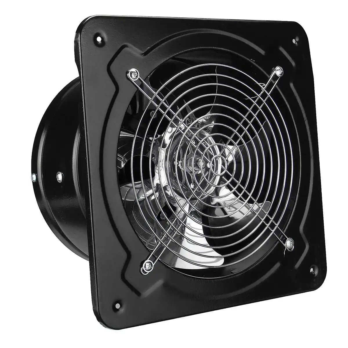 8/10/12/14/16inch Metal Booster Fan Extractor Exhaust fan Intake Ventilation Window Pipe Fan for Bathroom Toilet Kitchen