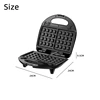 Breakfast Maker Sandwich Maker 2-Slice With Nonstick Plates 750W Kitchen Oven Home US Plug 6