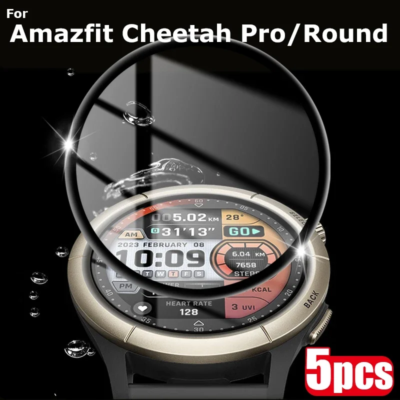 

Защитная пленка для Amazfit Cheetah Pro Cheetah, круглая защита экрана от царапин с полным покрытием для Amazfit Cheetah Pro Round