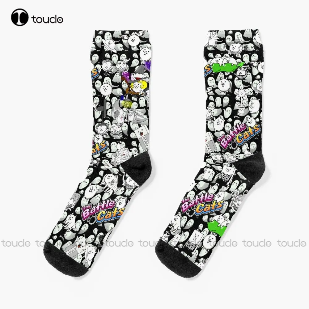 

Battle Cats Socks Women Socks Personalized Custom Unisex Adult Teen Youth Socks Street Skateboard Socks Custom Gift Funny Art