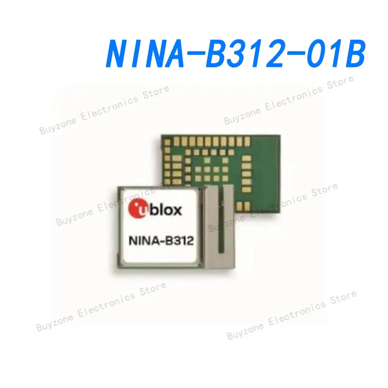 

NINA-B312-01B 802.15.1 Stand-alone Bluetooth 5 low energy modules with internal PIFA antenna, se with u-connectXpress