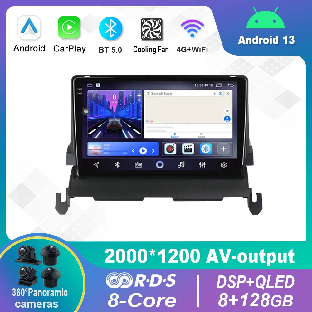 

Android 13.0 Car Radio Multimedia Video Player Navigation stereo For DODGE Journey 2009 - 2012 GPS Carplay 4G WiFi