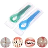 100Pcs Dental Floss Threader Dental Traction Line Oral For Crown Brace Bridge Implant Hoop Threading Braces Steel Traction 3