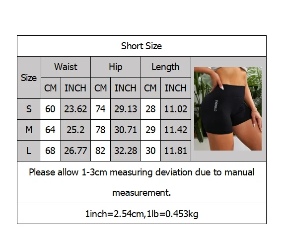 3 Stück Fitness Shorts weibliche enge Radsport Yoga atmungsaktive Sport hose Shorts mit hoher Taille – Detail 1