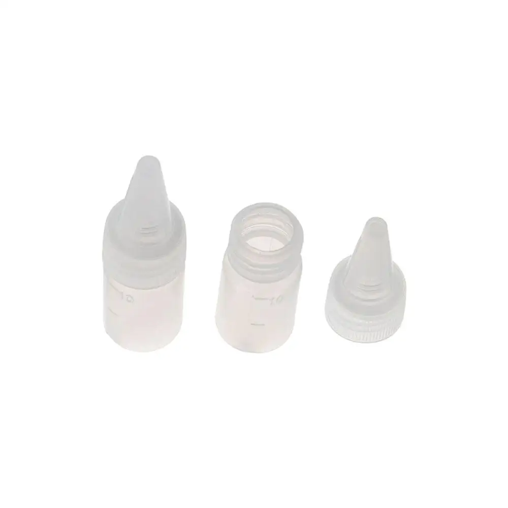 Plastic for Decorating/Condiments/Arts Pointed Mouth Kitchen Supplies Storage Container Small Sample Bottle Squeeze Bottles 3