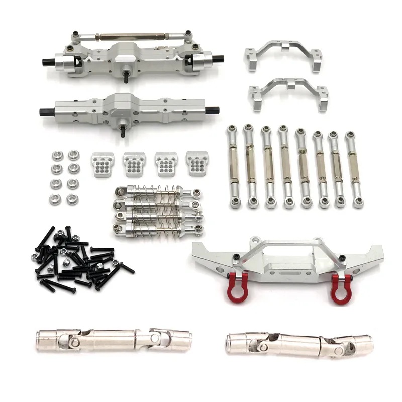 Suitable For  FY Model FY003-5A WPL Model C14 C24 1/16 RC Car Parts Metal Upgrade Kit 4
