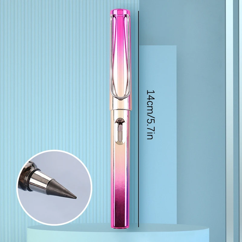 Gradient Infinity Pencils No Sharpening Pencils No Ink Kawaii Unlimited Pens Art Supplies School Stationery Nib Eraser 6 Gradient Infinity Pencils No Sharpening Pencils No Ink Kawaii Unlimited Pens Art Supplies School Stationery Nib Eraser 6