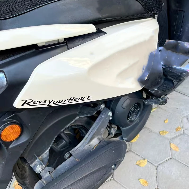 2Pcs motorcycle creative sticker Shock absorbers Waterproof reflective sticker Yamaha JOGi i125 motorcycle accessories