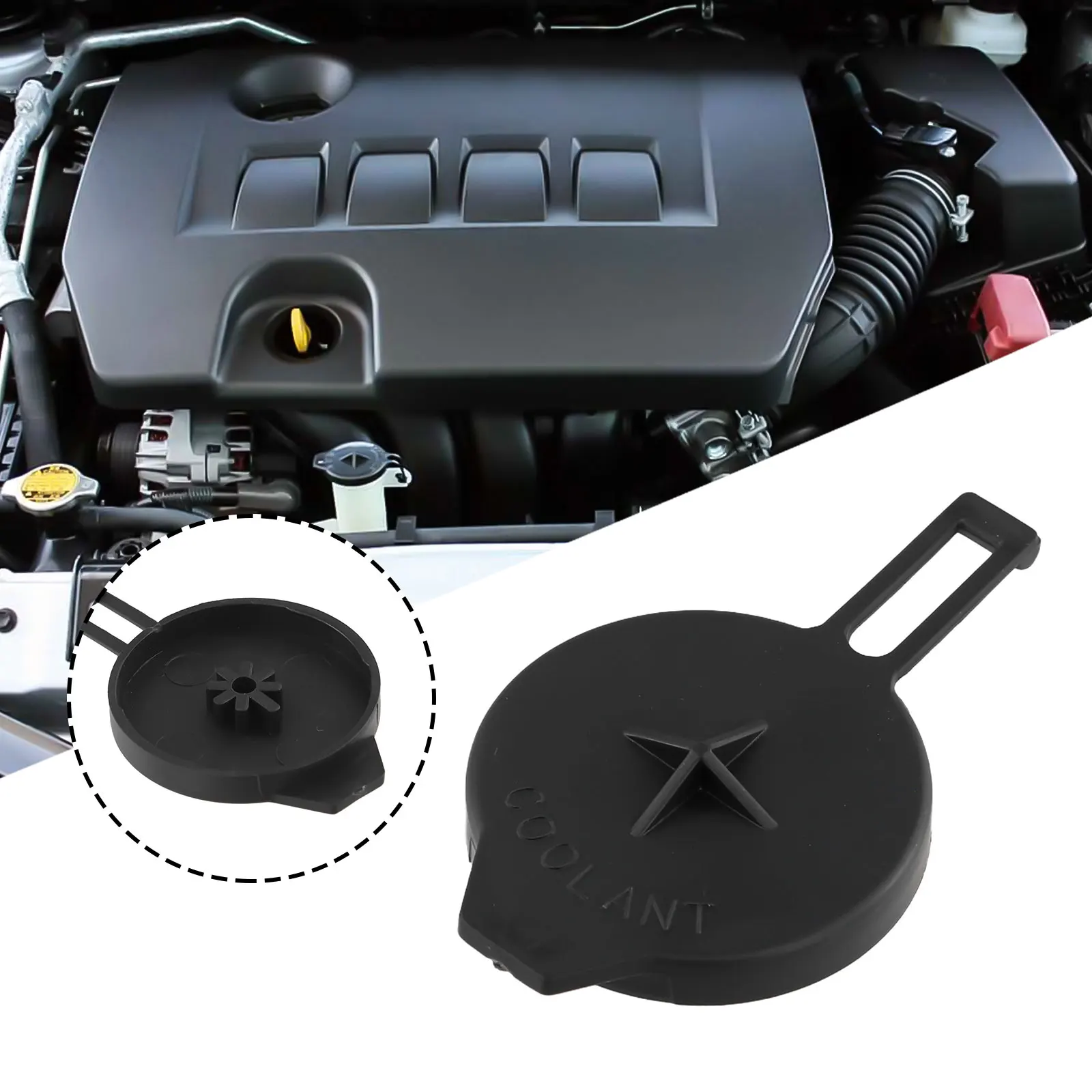 Tapones Para Depósito De Refrigerante (radiador) Compatible Con Peugeot 107 1.0 Gasolina | Pack De 2 Unidades, Número OE 16471-23030