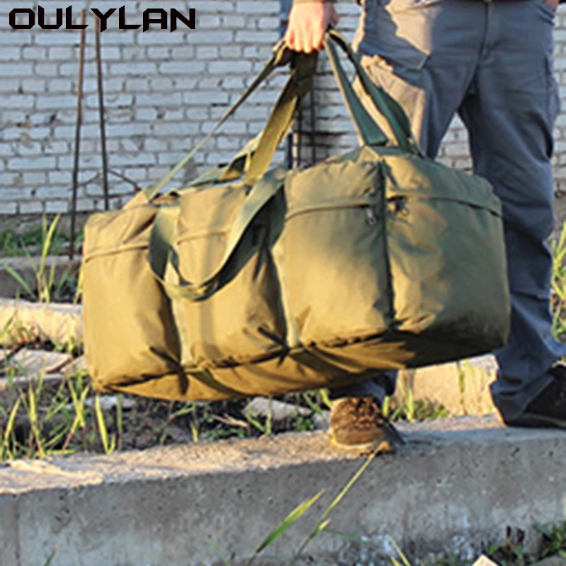 

Oulylan Luggage Bag Large Shoulder Travel Bags Backpack Outdoor Camping Tent Bag Waterproof Super Capacity