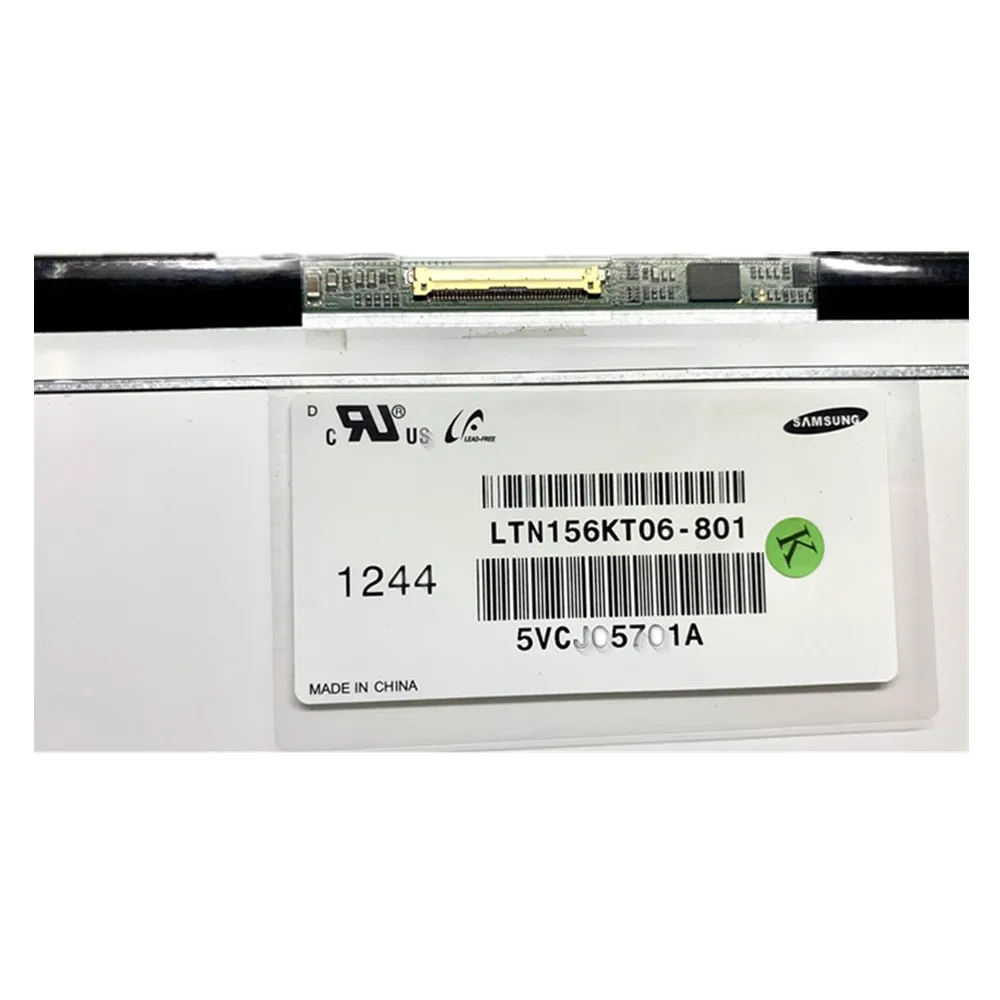para Sumsung Np700z5c Laptop Lcd Tela Ltn156kt06801 Ltn156kt06-b01 Ltn156kt06903 Ovginal Matrix hd Mais 1600x900 Ltn156kt06 - Imagem 2