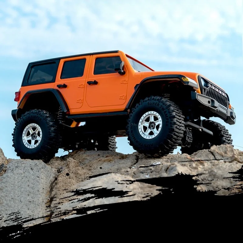 2024 New Electric Remote Control Car Toy Wrangler Model Off-road Jeep Children's Remote Control Four-wheel Drive Toy Car 4