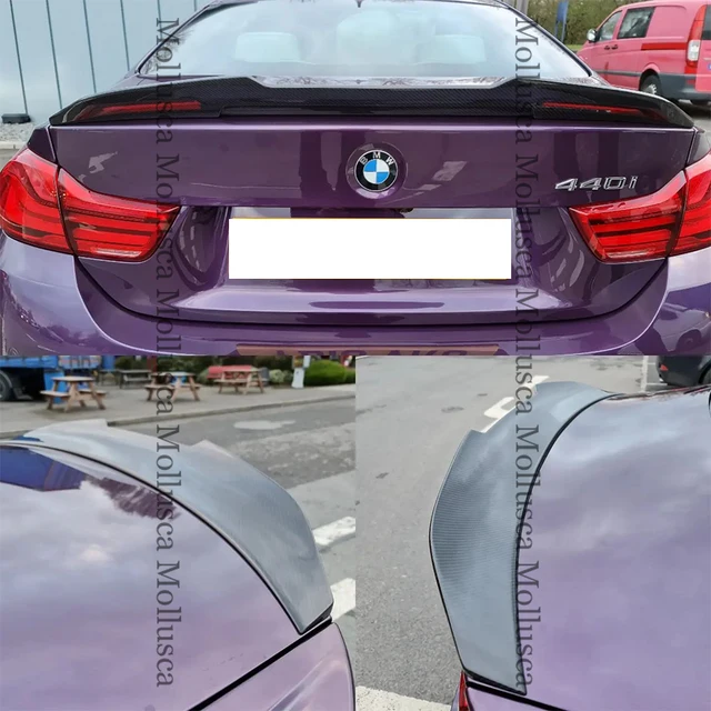 Spoiler Posteriore BMW F32 PSM Style Nero Lucido - 4 Pezzi Per Serie 4 Coupé 2014-2020 - Foto 3