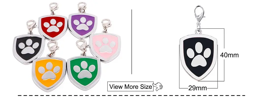 Großhandel 20 Stück Hunde- und Katzenmarken Haustier-Halsband-Zubehör Personalisierte Pfotenförmige ID-Marken mit Namensangabe Telefonanhänger für Hundezubehör – Detail 16