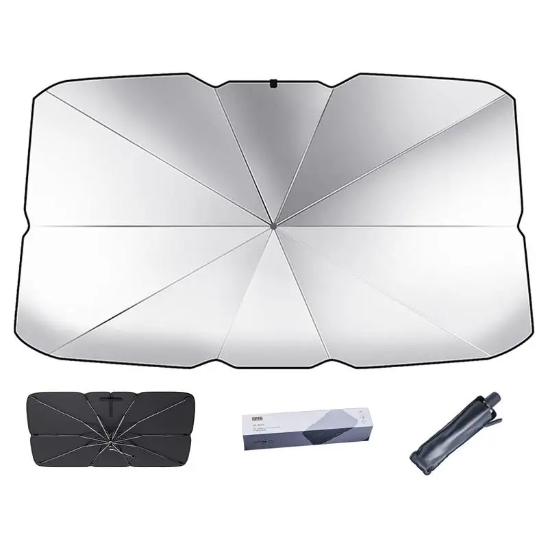 

Front Window Sunshade Foldable Sun Shade Front Window Cover For Car Car Umbrella Sunshade Cover UV Ray Block & Sun Heat