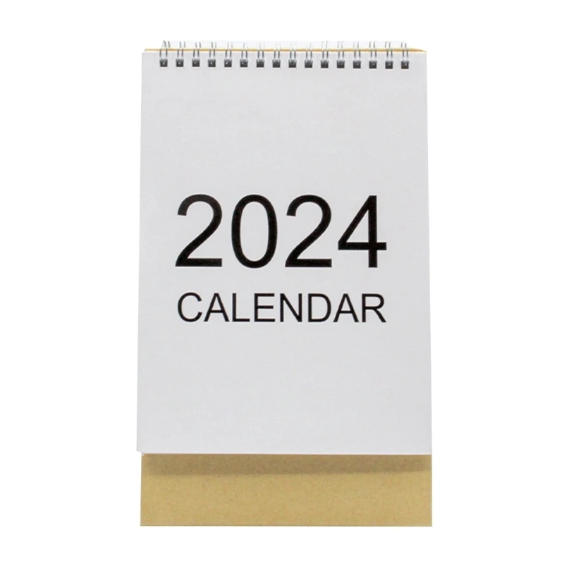 Mini calendrier bureau 2024, bloc d'environnement d'étude, calendrier  compte à rebours livraison directe - AliExpress