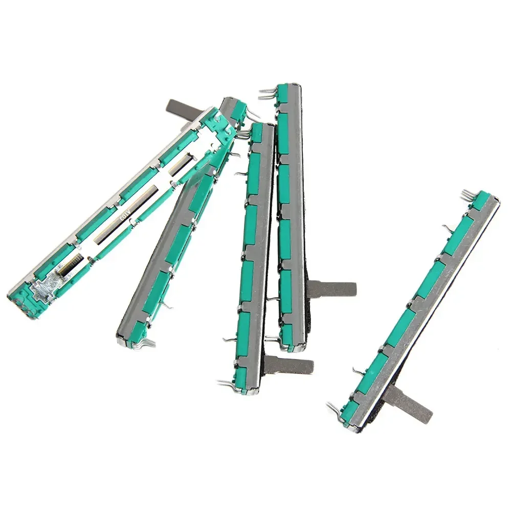 5pcs 7.5cm A10K 2-channerl Mixer Fader Potentiometer for Soundcraft Direct multiturn potentiometer linear potentiometer potentiometer kit trimmer potentiometer adjustable resistor potentiometer knobs electronic components