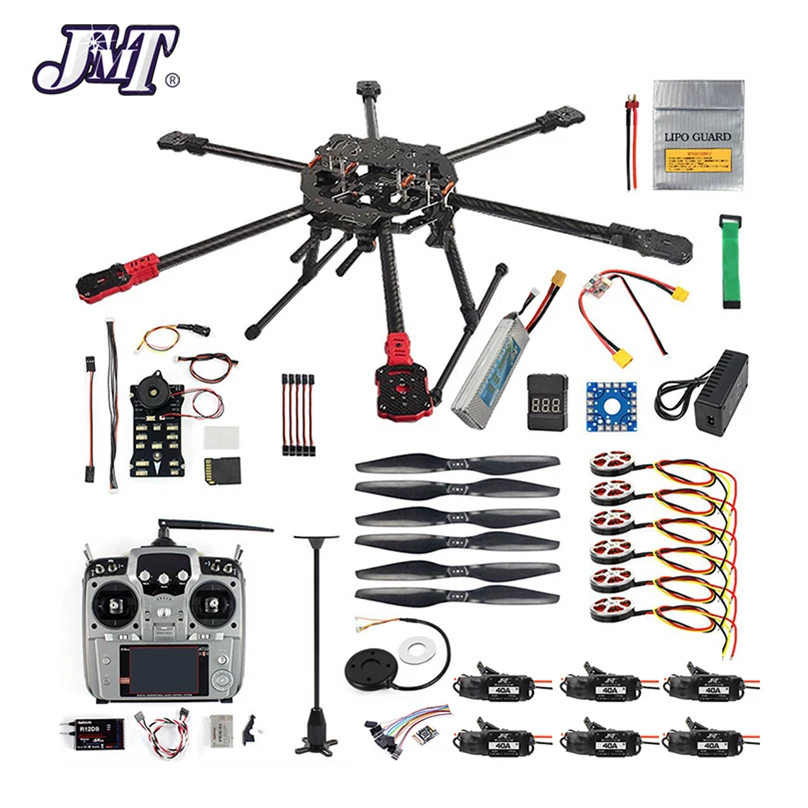 

DIY Full Set Hexacopter GPS Drone ARF Aircraft Kit Tarot FY690S Frame 750KV Motor PIX 2.4.8 32 Bit Flight Controller