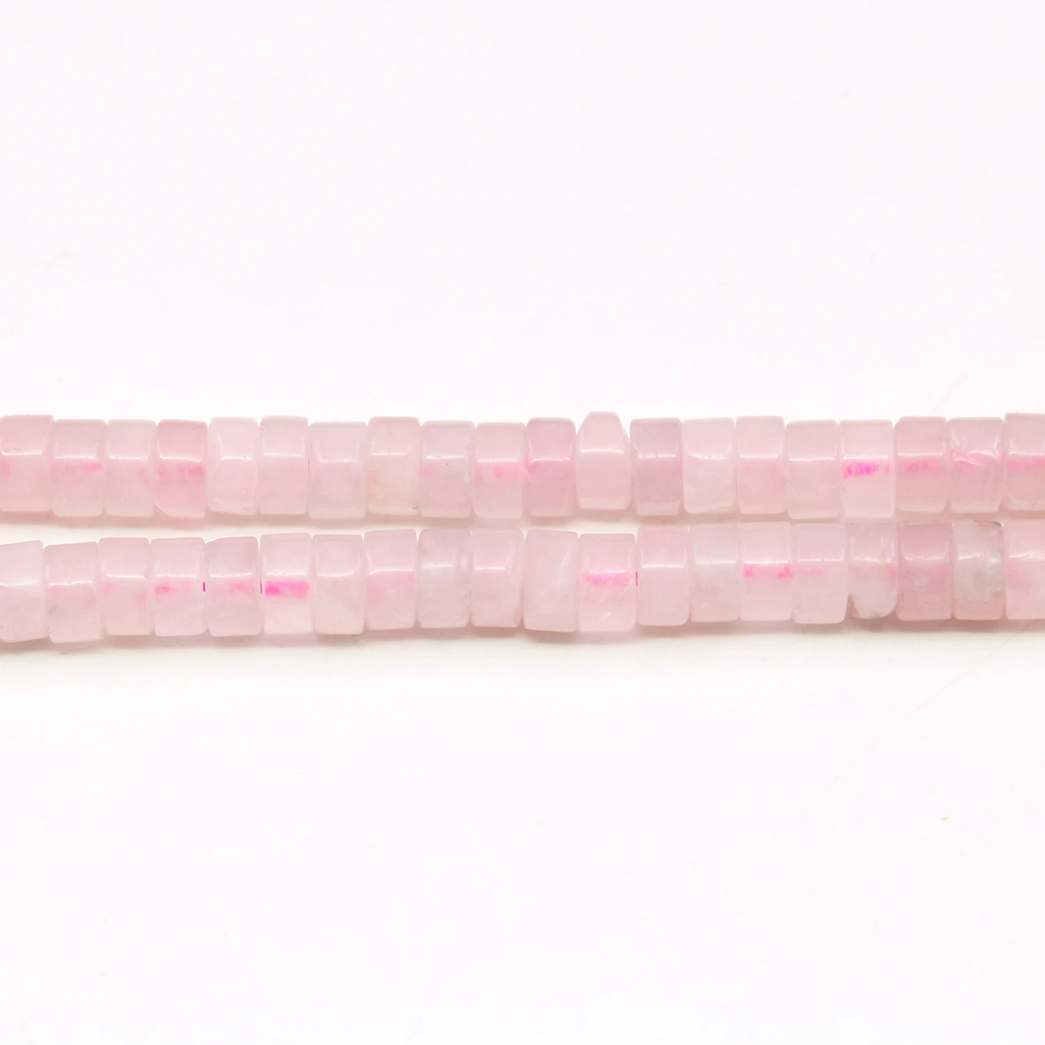 4x7mm Natural Amazonite Stone/pink Crystal/Epidote Gemstone Round Stone Loose Bead Coin,Jewelry Necklace Bracelet for Men/Women