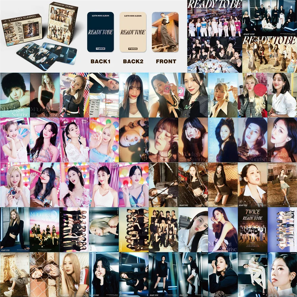 Twice Ready to Be Gift Box Set Twice Mystery gift Box Twice Ready to Be Tour Lomo Card Ready to Be ALBUM Fans Collection Gifts