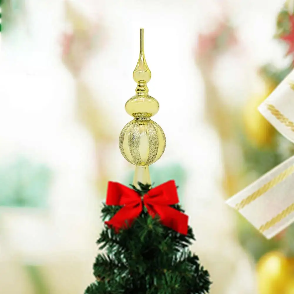 Christmas Tree Decoration Christmas Tree Topper Decoration Christmas Tree Topper Sparkling Glittery Xmas Decoration to Enhance Party