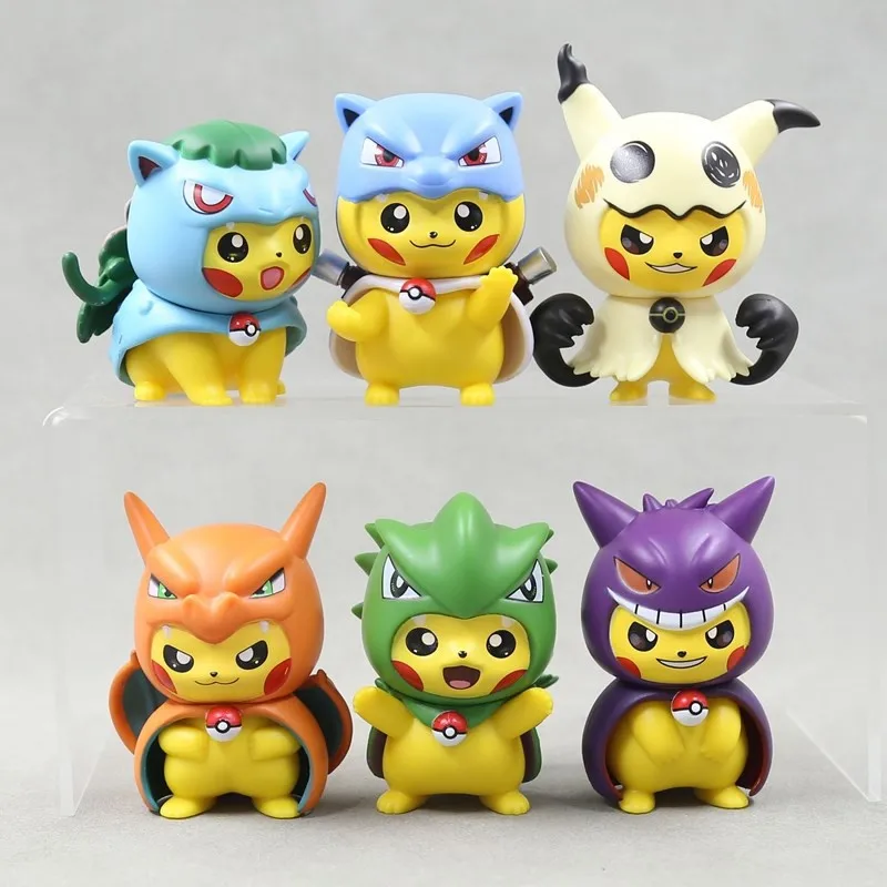 Pikachu Disguise Figures Set - Image 3