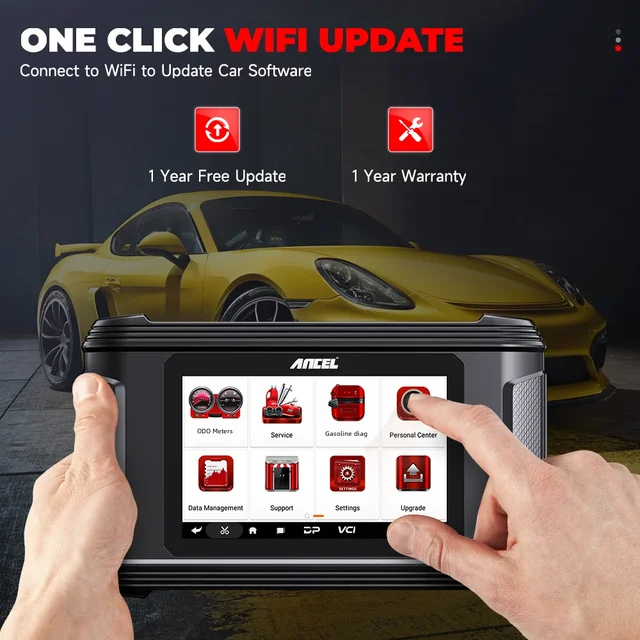 2024 ANCEL DM500 Car Cluster Calibration Tools OBD2 Scanner Oil Reset Instrument Adjustment Tool Code Reader Car Diagnostic Tool 5