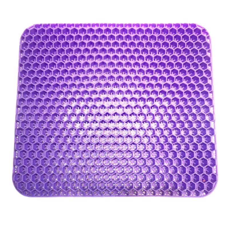 Home New Fully Breathable Egg Gel Cushion Honeycomb Car Seat Cushion Breathable Office Cushion Multifunctional Ice Pad Cool Pad