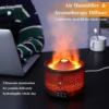 "High-capacity Air Humidifier with Essential Oil Diffuser & Realistic Flame Effects - Perfect for Bedroom Use" 6