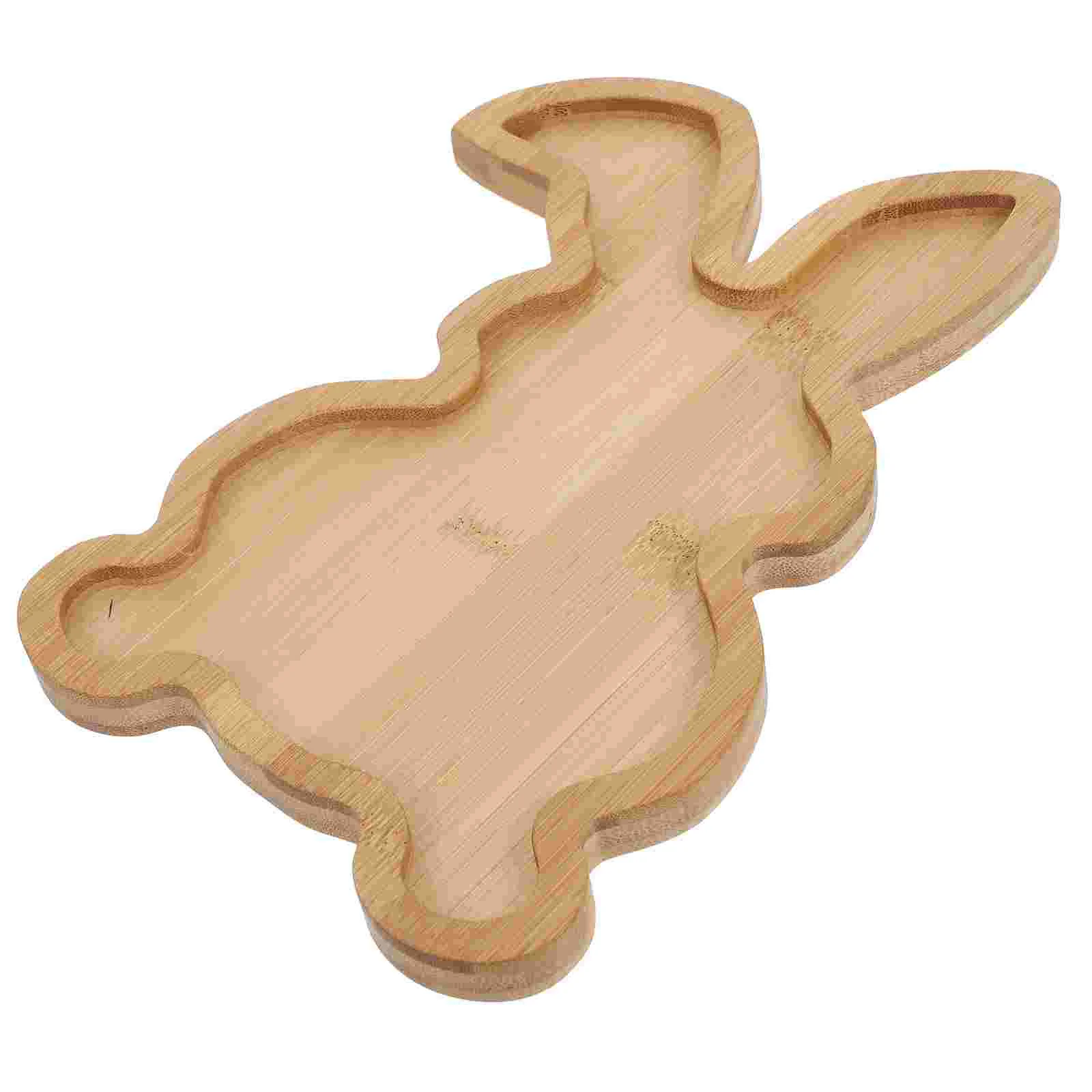 Rabbit Wooden Pallet Easter Bunny Tray Platter Charcuterie Boards Platters and Trays 4