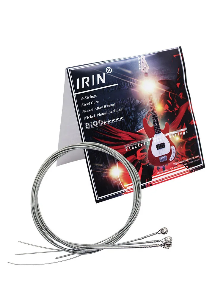 2set Electric Bass String Steel Core Nickel-Plated Rust-proof 4 Strings for Guitar Musical Instruments Accessories