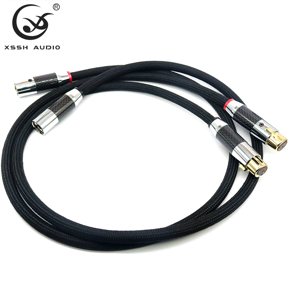 XLR  ̺ HIFI FA-220 HIFI 2 ھ   OFC PCOCC  XLR RCA ̾ ȣ  RCA 