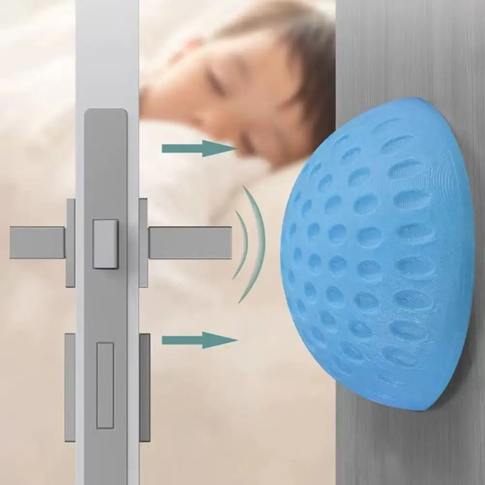3D Silicone Anti Collision Pads Self Adhesive Door Stopper er Guard Stoppers Wall Protectors Furniture Hockproof Crash Pad door stopper silicone door stopper door stopper bumpers silicone rubber bumpers