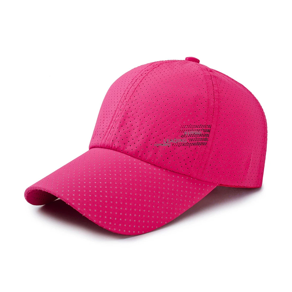 Atmungsaktive Unisex-Sommer-Baseballkappe mit Stanzdesign. Vielseitiger, schnell trocknender Outdoor-Sonnenhut für Männer und Frauen – Detail 12